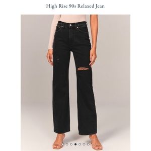 Abercrombie & Fitch 90s Ultra High Rise Relaxed Jeans